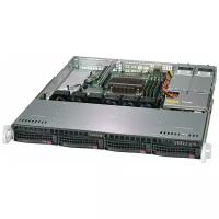 Сервер Supermicro SuperServer 5019C-MR без процессора/без ОЗУ/без накопителей/количество отсеков 3.5