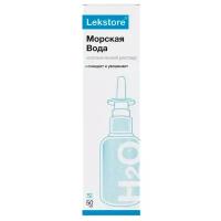 Lekstore Морская вода спрей фл., 50 мл, 73 г