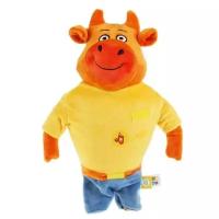Мягкая игрушка Мульти-Пульти Оранжевая корова. Папа, 30 см, муз. чип, в пак. V92752-23