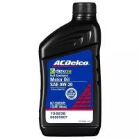 Синтетическое моторное масло ACDelco Dexos-1 Gen-2 0W-20 SN, 0.946 л