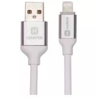 Кабель HARPER USB - Lightning (SCH-530), 1 м, белый