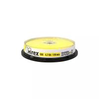 Диск DVD-RMirex4,7Gb 16x, 10 шт