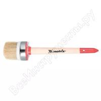 Кисть круглая MTX Профи №16 (55 мм) натуральная щетина, деревянная ручка 82053