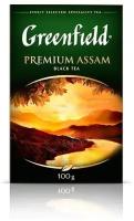 Чай черный Greenfield Premium Assam листовой, 100 г