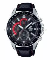 Наручные часы CASIO Edifice EFV-550L-1A, черный, серебряный