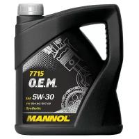 Синтетическое моторное масло Mannol 7715 Longlife 504/507 5W-30, 5 л, 1 шт