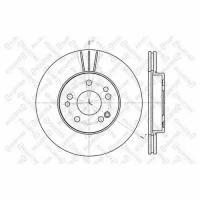 Диск тормозной передний MB S124/W124/W201 2.3-3.0TD 85], 60203308VSX STELLOX 6020-3308V-SX