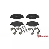 BREMBO колодки тормозные ПЕР К-Т VW, SKODA FABIA II (542) 12/06-12/14 / SKODA FABIA II COMBI (545) 10/07-12 P85121