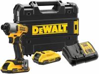 Бесщеточный ультракомпактный импульсный шуруповерт Dewalt DCF840D2T-QW 18 В XR