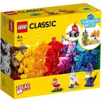 LEGO Classic Конструктор Прозрачные кубики, 11013