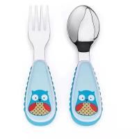 Набор ложка+вилка Zoo Utensil Owl (Совенок)