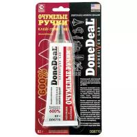 Клей-герметик DoneDeal Stretchable Adhesive Sealant, многоцелевой, эластичный, туба 82г, арт. DD6770