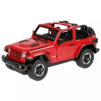 Машинка на радиоуправлении Rastar Jeep Wrangler JL (арт.79400), 1:14 (31см). Двери открываются. Красная