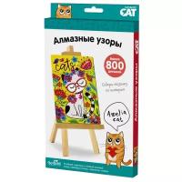 Origami Набор алмазной вышивки Алмазные узоры. Origami Cat. Amelia Cat (03209) 10х15 см