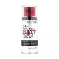 CATRICE Спрей для лица фиксирующий Oil-Control Matt Fixing Spray, 50 мл, прозрачный