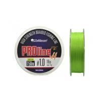 Плетеный шнур Mottomo ProLine PEx4 d=0.165 мм, 150 м, 7 кг, light green, 1 шт