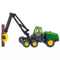 Погрузчик Siku Харвестер John Deere (1652) 1:87, 18 см, зеленый