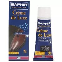 Saphir Крем Creme de Luxe 06 navy blue, 75 мл