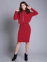 Платье Modami24, размер 48, красный