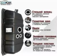 Топливный бак для Toyota Land Cruiser, KZJ90 1995-2003г