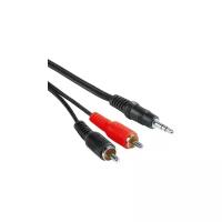 Кабель Hama 2хRCA (m)/Jack 3.5 (m) 2м