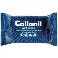 Collonil Салфетки влажные Wet Wipes для текстиля с пятновыводителем 15 шт