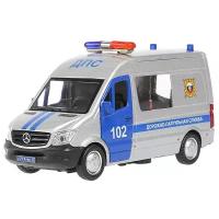 Полицейский автомобиль ТЕХНОПАРК Mercedes-Benz Sprinter Полиция SPRINTERVAN-14POL-SR 1:32, 5 см