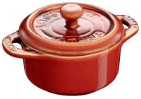 Мини-кокот Staub круглый, 10 см, античный медный 40511-999