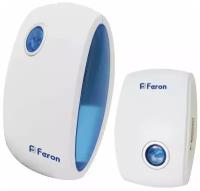 Звонок с кнопкой Feron E-376 электронный беспроводной (количество мелодий: 36) белый