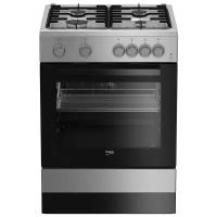 Газовая плита Beko FSG 62110 DSCS, серебристый