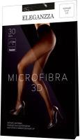 Колготки ELEGANZZA Microfibra, 30 den, размер L, черный