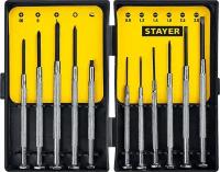 STAYER 11 предм., Часовые отвертки (2560-H11)