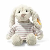 Мягкая игрушка Steiff Soft Cuddly Friends Hoppie rabbit with T-shirt (Штайф мягкие приятные друзья кролик Хоппи в футболке 26 см)