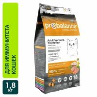 Сухой корм для кошек Probalance с курицей и индейкой 1.8кг