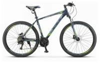 Горный (MTB) велосипед Stels Navigator 640 D 26 V010 (2020) 19 антрацитовый/зеленый (требует финальной сборки)