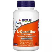 NOW Foods L-Carnitine 100% Pure Powder 85г