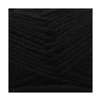 Пряжа для вязания Astra Premium 'Деметра' 100гр. 100м (50% шерсть, 50% акрил) (02 черный), 3 мотка