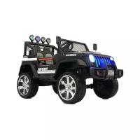 RiverToys Автомобиль Jeep T008TT, черный