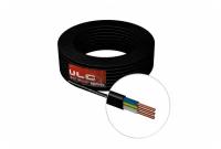 Силовой кабель ВВГ-Пнг(A)-LS 3х1.5 чер 10м ULC ГОСТ