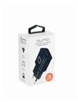 Зарядное устройство сетевое Qumo Energy (Charger 001) 1 USB, 1A, черный 30503