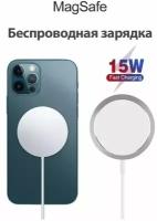 Беспроводное зарядное устройство Мagnetic15W для iPhone 14/13/12 Pro/Pro Max/ Быстрая зарядка Qi