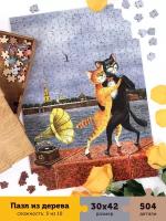 Пазл collaba puzzle Танго над Невой, 962256, 504 дет., 30х42х4.5 см