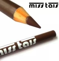 Контурный карандаш для глаз и век MISS TAIS коричневый, Бразилия