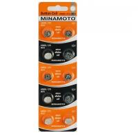 Батарейка AG-6(LR920/371) MINAMOTO 10/1 цена за уп