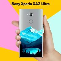 Силиконовый чехол на Sony Xperia XA2 Ultra Горное Озеро / для Сони Иксперия Икс А2 Ультра