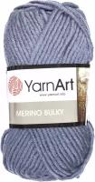 Пряжа Yarnart Merino Bulky светло-джинсовый (3864), 70%акрил/30%шерсть, 100м, 100г, 1шт