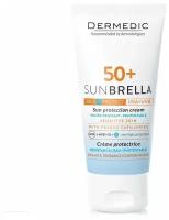 Крем DERMEDIC Солнцезащитный для чувствительной кожи SPF 50+ Sun Protection Cream Sensitive Skin, 50 мл