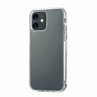 Чехол uBear для iPhone 12 Mini, Real Case (Transparent PC+TPU), прозрачный