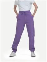 Фиолетовые женские штаны с манжетами, размер S (44)