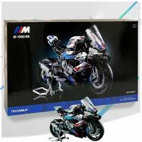 Конструктор Мотоцикл BMW M 1000 RR 1920 деталей / Техника T2118 / Развивающий конструктор для мальчиков